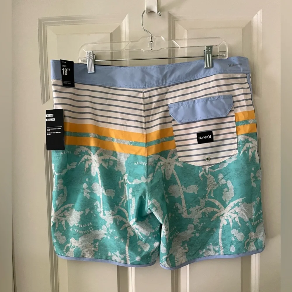NWT Hurley Men's Phantom Aloha Twist 18